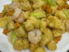 鲜虾爆鳕鱼-金阁家常菜(贵阳路店)