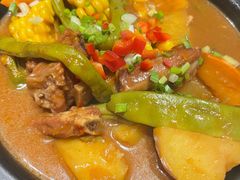 汽锅蒸排骨玉米-大眼锅贴水饺(河东店)
