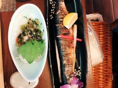 盐烤秋刀鱼-月见·烧鸟酒场居酒屋(农科路店)