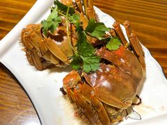 太湖清水蟹熟醉蟹-呼吸森林·生态农庄农家乐私房菜