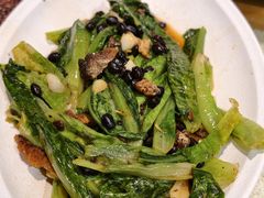 豆豉鲮鱼油麦菜-潮十三潮汕砂锅粥(高新四路大都荟店)