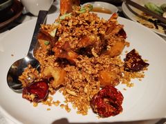 烹炸大花虾-湖滨28中餐厅·西湖宴·杭州君悦酒店