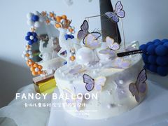 -卡比儿童蛋糕·心意定制·低脂零卡糖动物奶油FancyBALLOON(滨海店)