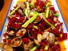 爆炒花甲-二钳洞庭虾蟹·江湖菜(成都鹭岛店)
