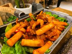 无骨鸡爪米糕铲-冰川冷面·延边菜·炭烤串(观前店)