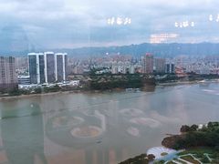 -三迪希尔顿酒店欢厨自助餐厅·高空闽江全景