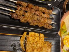 烤金针菇-京韵胡同·酱香羊蝎子火锅涮肉(长寿路店)