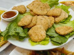 手工墨鱼饼-覃记海鲜美食餐厅