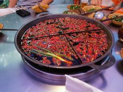 红汤锅底-菜园坝老火锅(金岛店)