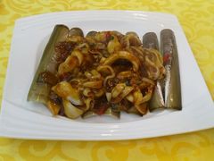 XO酱炒蛏子皇-龙图阁海鲜饭店