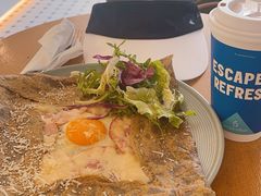 培根芝士蘑菇可丽饼-Jamaicablue Coffeeshop(中央广场店)