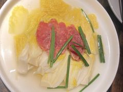 香肠蒸娃娃菜-外婆家(西溪印象城店)