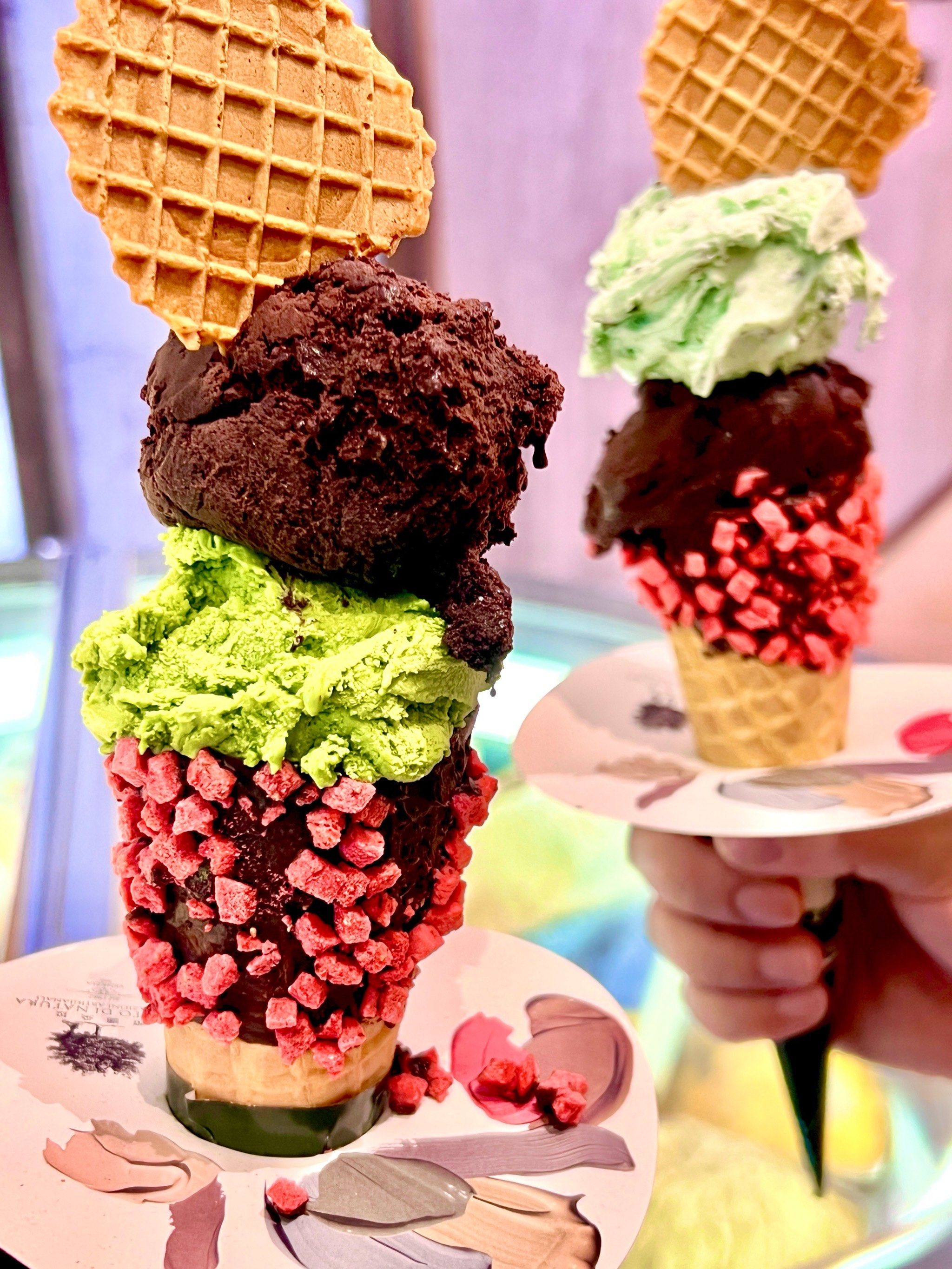 0元玩转这座城:这意大利冰淇淋颜值跟他一样高