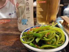 蒜苗-盟重烧烤(东瓜山创始店)