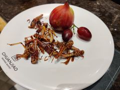 炸蚂蚱-川骄海鲜自助(河东店)