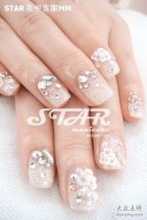 魅力柔美星纱-STAR美甲店