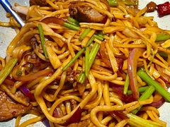 干煸炒面-阿里疆Alijiang·丝路美食·异域风情·清真(长楹天街店)