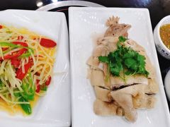 白切文昌鸡-刘记海南风味·椰子鸡(三亚湾椰梦长廊店)