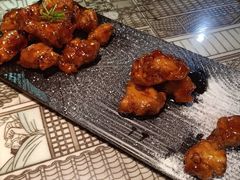 糖霜糖醋里脊-绿茶餐厅(昌平悦荟店)