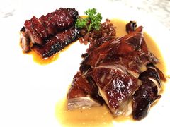 烧味双拼（炭烧烧鹅+叉烧）-镛记酒家