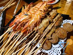 烤虾-啊溜烧烤·炭火传承(南澳店)