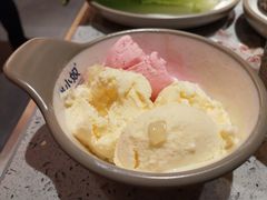 榴莲冰淇淋-钱小奴炭烤自助料理·安格斯牛肉(盐城中南城店)