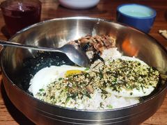 全州海苔牛肉拌饭-明洞阿姨·韩式酱蟹烤肉·创意料理(三元桥店)