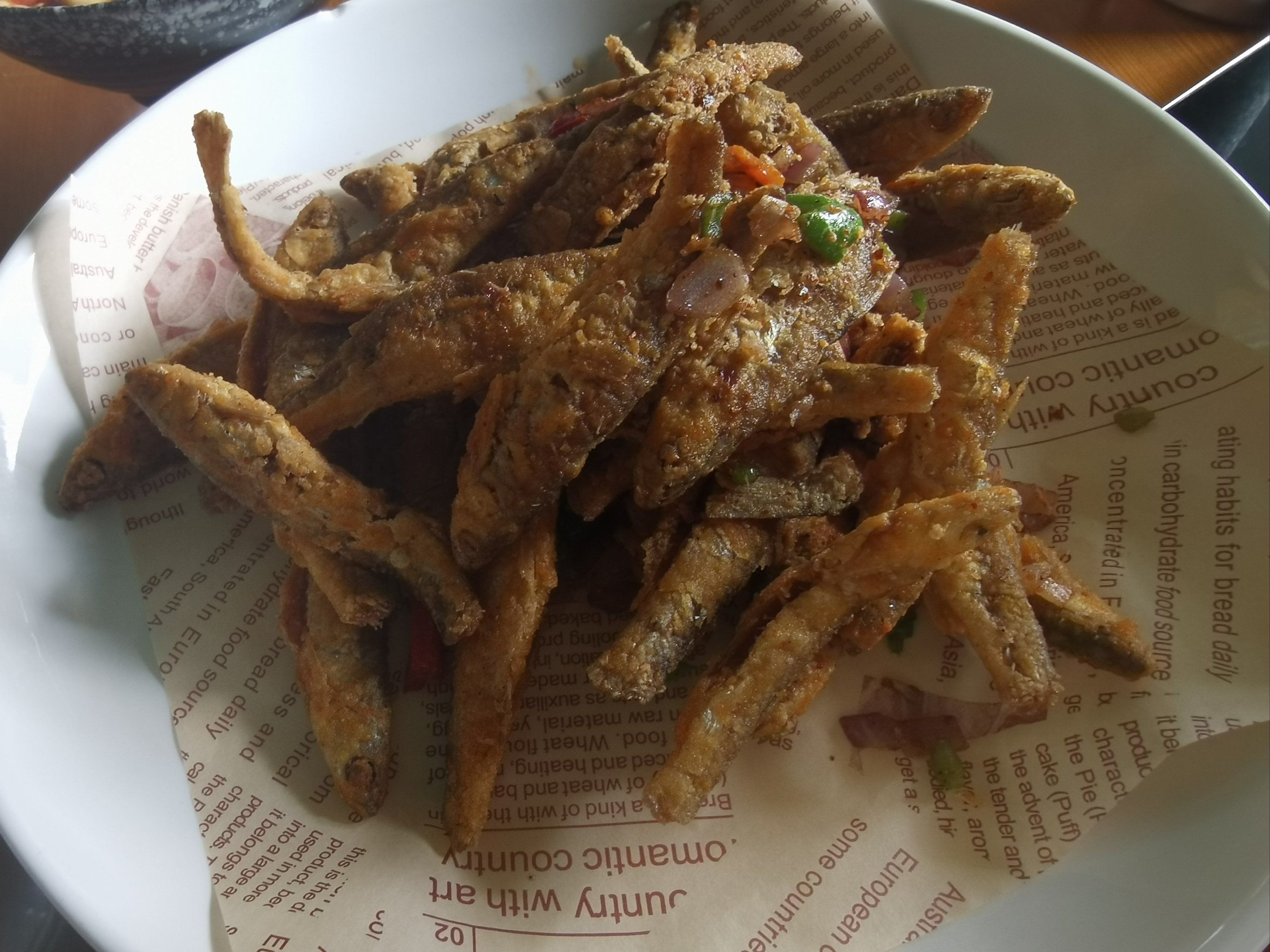 小溪鱼酥酥脆脆的,太好吃啦!