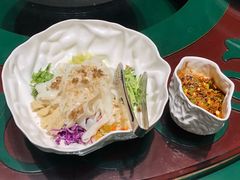 蛰蒙花炝拌面筋-九十九顶毡房(阜石路店)