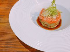 秘制三文鱼塔塔-Daisy雏菊