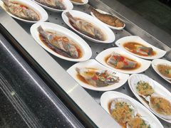 自助取餐区-白金汉爵大酒店-24小时餐厅