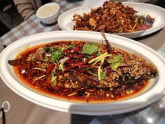 蒜爆鱼-百味地锅鸡(财校分店)