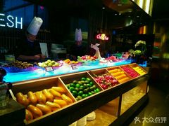 自助取餐区-V-ONE西雅图海鲜自助餐厅(仓山万达广场店)