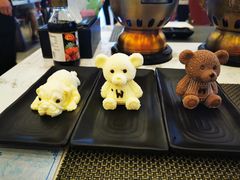 网红小狗慕斯蛋糕-澜悦港海鲜体验主题餐厅