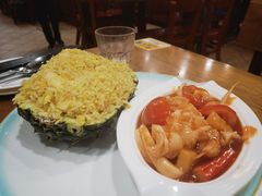 原汁菠萝海鲜饭-正德顺順德雙皮奶(中信店)