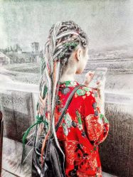 脏辫-韩鑫烫染接发·收长头发