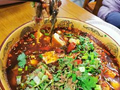 水煮泥鳅-乐山第一家临江鳝丝(茶坊路店)