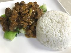 豉汁排骨饭-港式金翠茶餐厅