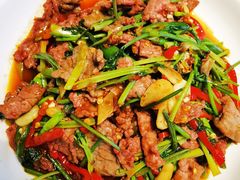 小炒黄牛肉-望海臻鲜·海鲜餐厅