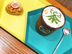 手工奶盖茶-茶是一枝花泡茶店