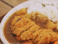 咖喱炸猪排堤坝饭-Ginko银子(青龙街店)