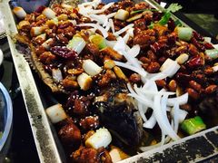 双拼口味宫保鸡丁烤鱼-锦尚阁烤鱼•天津菜(宣武门胡同店)