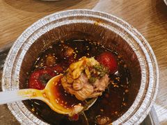 烤脑花-宝记烧烤·碳锅羊肉·羊蝎子火锅·夜食社(文体路创始店)