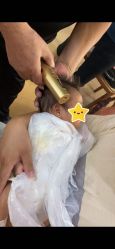 -凤鸣笔庄婴儿满月理发胎毛笔制作