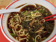雪菜肉丝汤面-面春山·传统老卤面(天隆寺店)