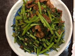 沙茶羊肉空心菜-巷语私房料理(华一实业大厦店)