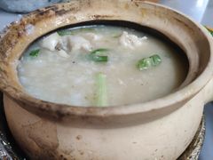 -长城砂煲田鸡粥
