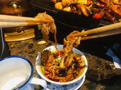 土冒千层肚-沪小二炭火蛙锅(淮海中路美食不夜城店)