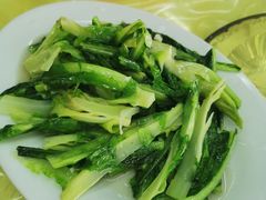 炒油麦菜-乡味海鲜农家菜·巽寮土窑鸡(地道美食店)