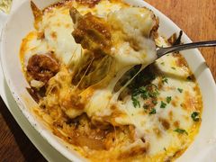 招牌西西里肉酱芝士烤饭-玛格萝妮比萨屋(四平店)
